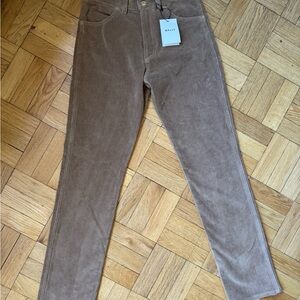 Bally Tan Corduroy Trousers Men Size 28